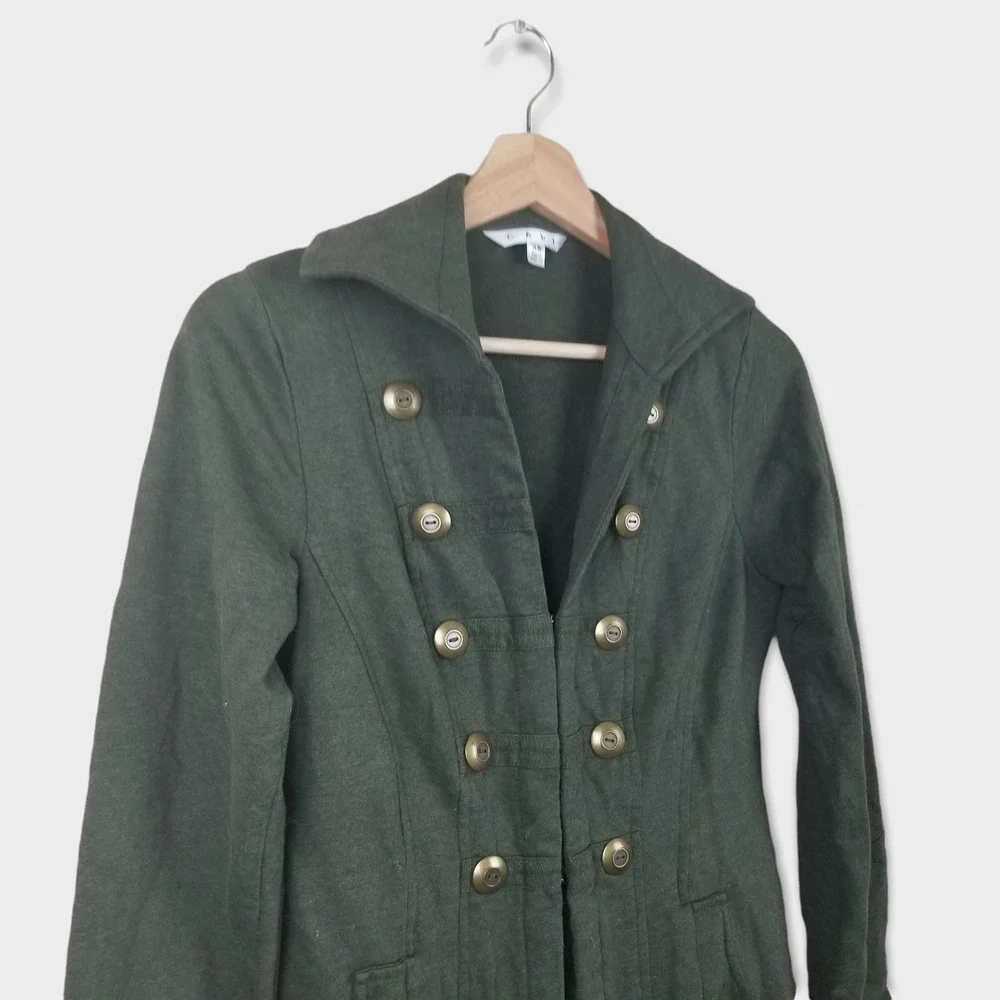 SOLD CAbi Cavilleri Button Military Jacket XS - Picture 5 of 6